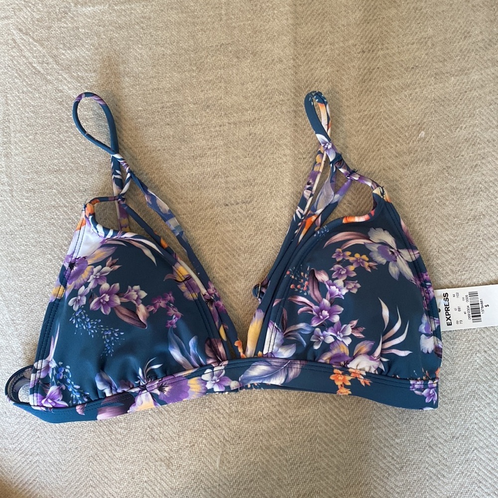 Floral Express Strappy Bikini